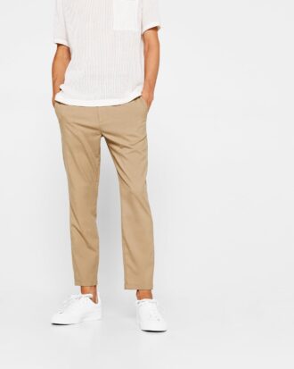Slim Fit Cropped Pants