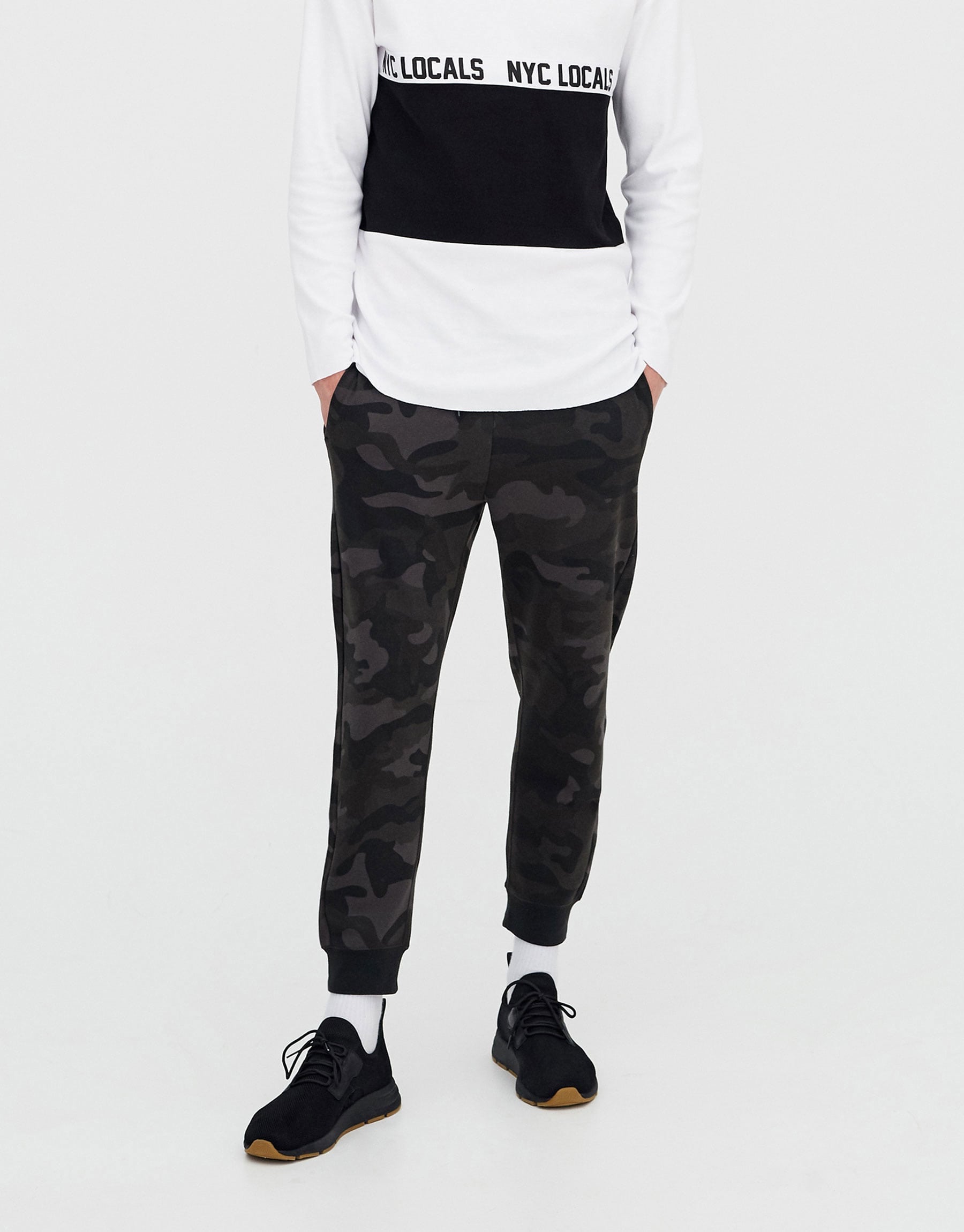 Black mesh sock sneakers - Image 3